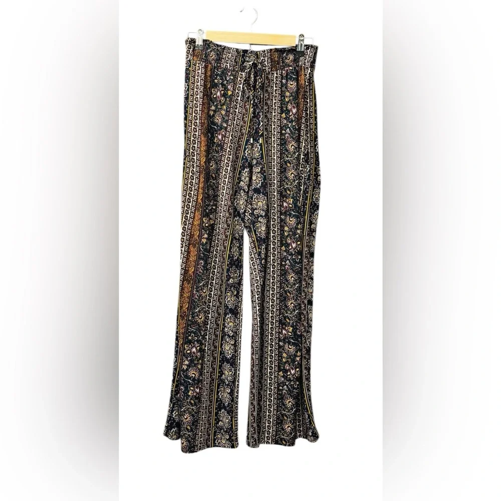 Westport Patterned Wide Leg Pants - Picture 1 of 7